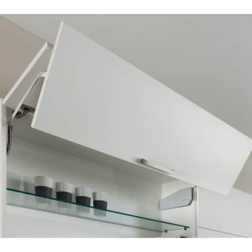 Ảnh thực tế bộ tay nâng FREE FOLD SHORT Hafele 493.05.738, xám