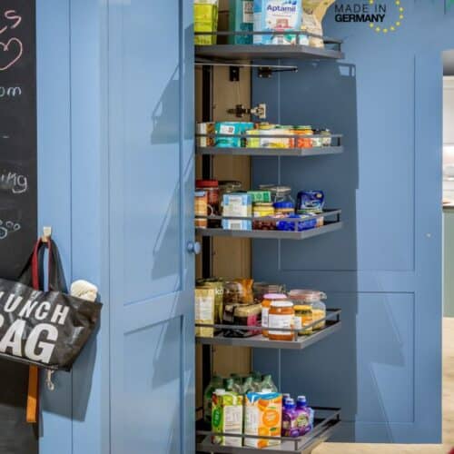 Ảnh thực tế kệ đựng thực phẩm 5 tầng Kesseböhmer Tandem Solo Hafele 549.77.496