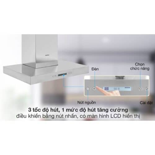 Tính năng Máy hút khử mùi gắn tường thẳng Hafele HH WI60B 539.81.173