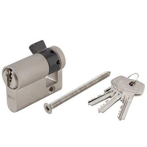 Ảnh thực tế ruột khóa 1 đầu Hafele 916.00.602, 41.5mm Đồng thau