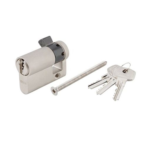 Ảnh thực tế ruột khóa 1 đầu Hafele 916.96.119, 45 mm Đồng thau