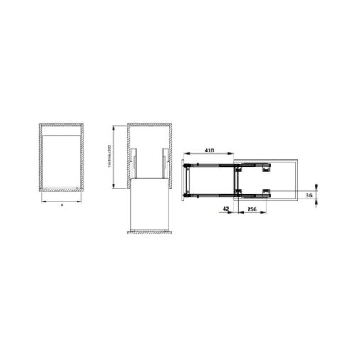 Thiết kế của Bộ rổ gia vị SONATA Cucina 549.20.235 mạ chrome