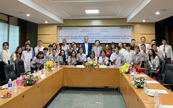 Häfele Việt Nam và Trường đại học Kiến Trúc TPHCM ký kết hợp tác đào tạo