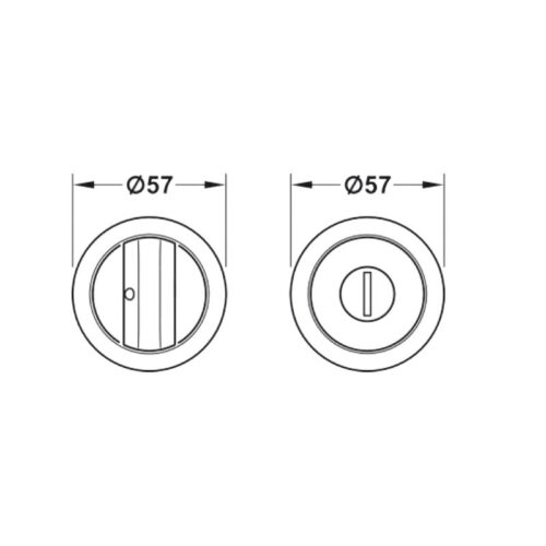 Tay nắm âm và thân khóa cửa trượt Hafele 911.27.500 BS50 WC 4 kich thuoc tay nam am khoa cua truot hafele 911 27 500 bs50 wc