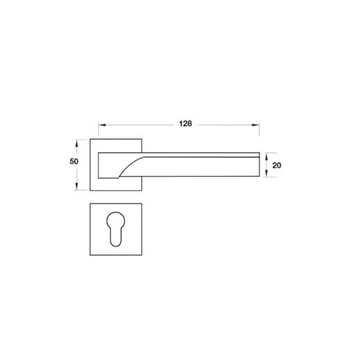 Tay nắm gạt Flash Hafele 901.79.718 màu đen mờ 3 kich thuoc tay nam gat flash hafele 901 79 718 mau den mo